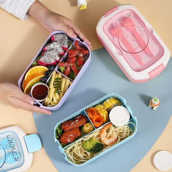 2 in 1 LUNCH BOX WITH BOTTLE - Image 11