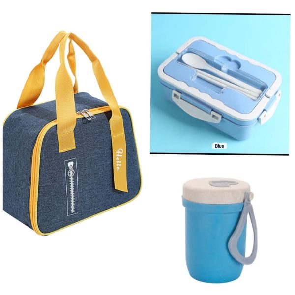 3 IN 1 MICROWAVEBLE LUNCH BOX COMBO SET - Image 8