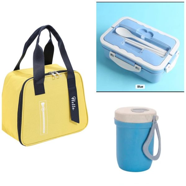 3 IN 1 MICROWAVEBLE LUNCH BOX COMBO SET - Image 4