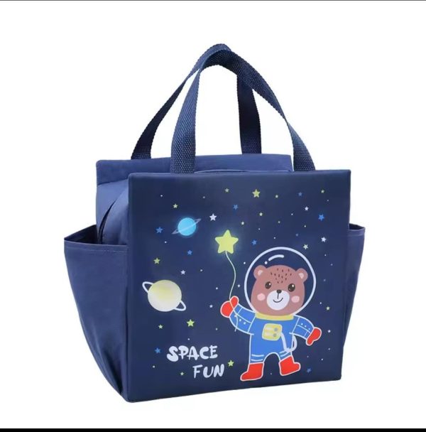 LARGE CAPACITY CARTOON THEMED THERMAL INSULATED LUNCH BAG - Image 8