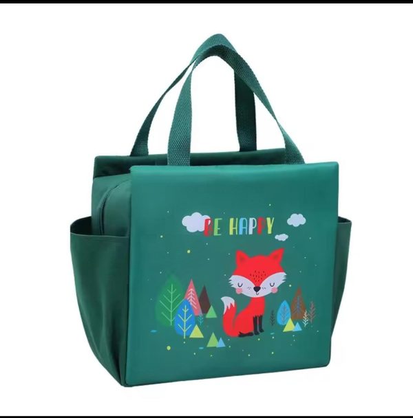 LARGE CAPACITY CARTOON THEMED THERMAL INSULATED LUNCH BAG - Image 6