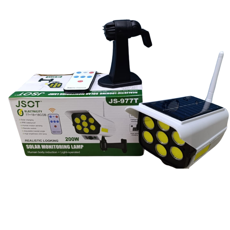 200W SOLAR MONITORING LAMP / DUMMY CAMERA SOLAR LIGHT