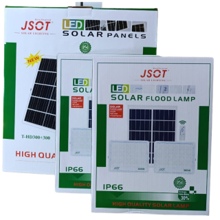 300W 2in1 Solar Floodlights with Warning lights