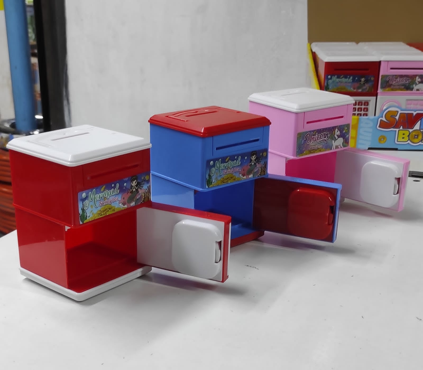 Manual mini kids home bank - Image 3