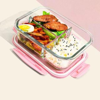 Safe Borosilicate Glass Lunch Box