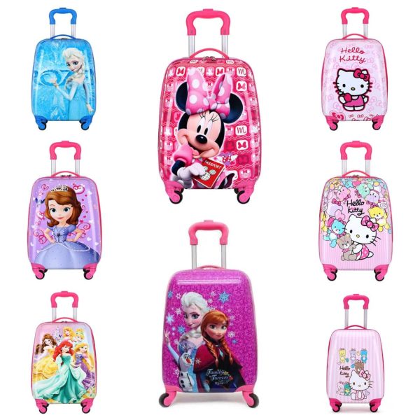 CARTOON THEMED KIDS TROLLEY BAGS - Image 2