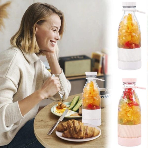Portable Blender Bottle with a changer Lid - Image 2