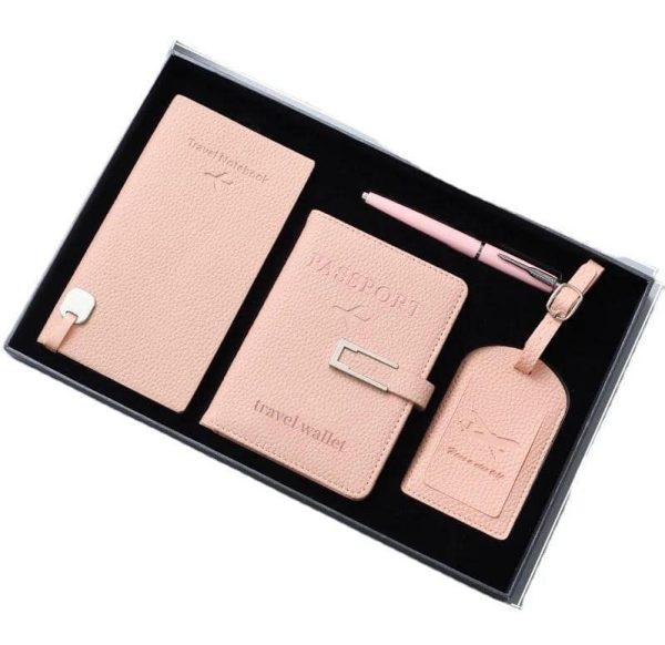 4pc Exquisite travel set accessories with gift box - Image 2