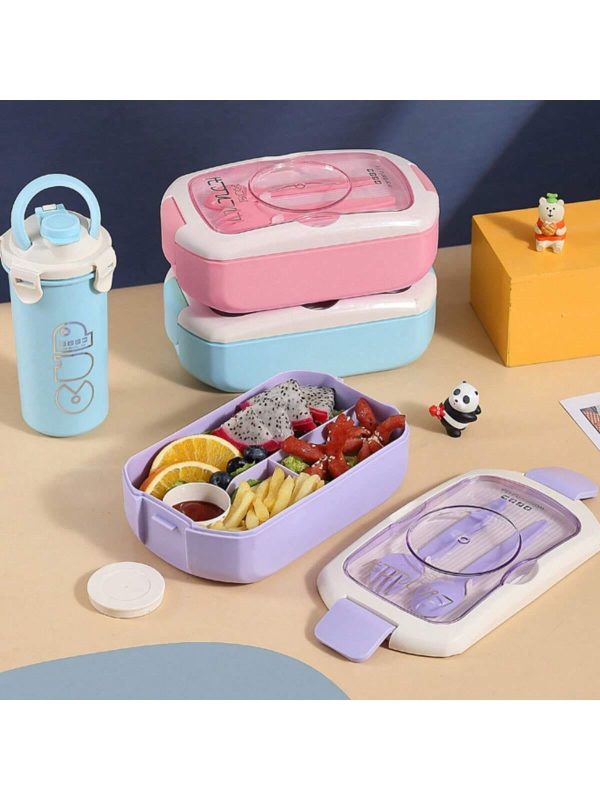 2 in 1 LUNCH BOX WITH BOTTLE