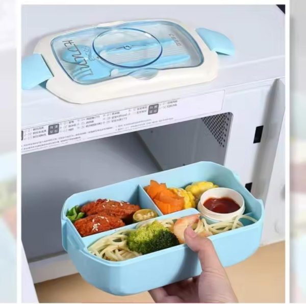 2 in 1 LUNCH BOX WITH BOTTLE - Image 9