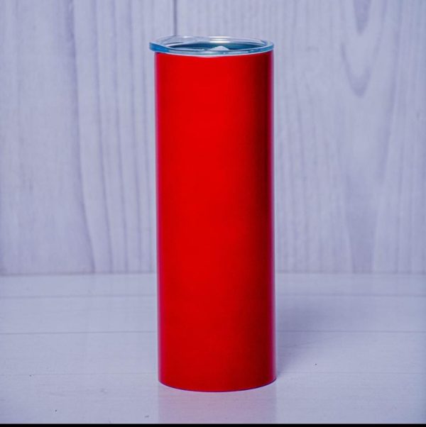 Cocktail Thermal Tumbler Flask with Straw - Image 3