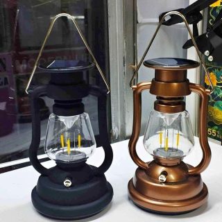 3 in 1 Solar/Rechargeable /Manual Lantern Lamp