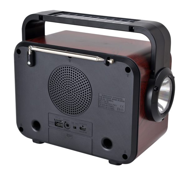 Classic Fire Flame Wireless Speaker with Light - Image 3