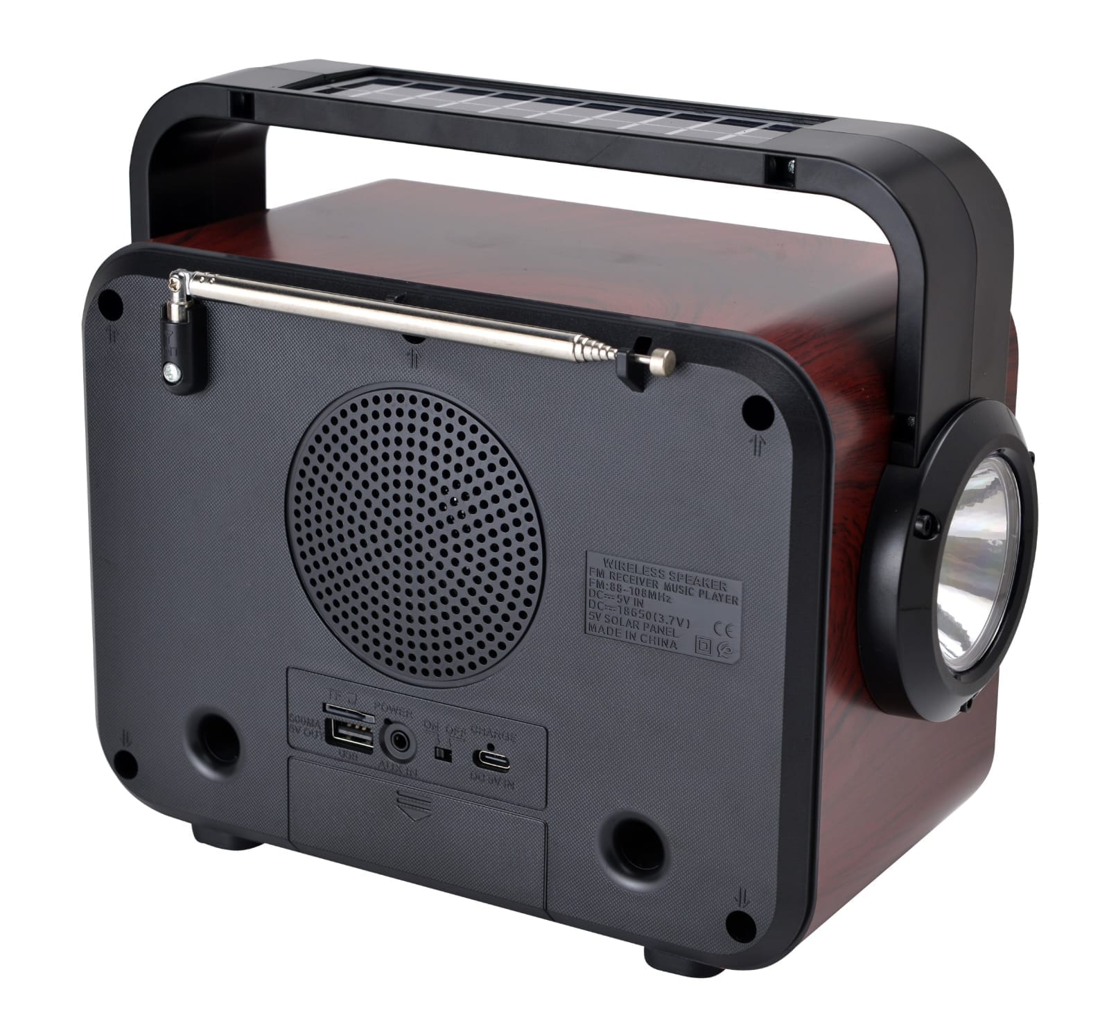 Classic Fire Flame Wireless Speaker with Light - Image 3