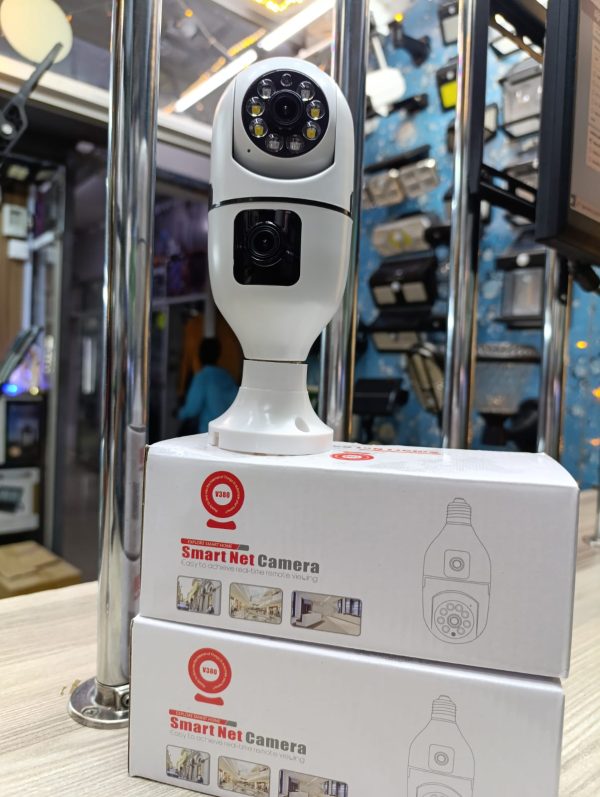 WiFi Smart Camera Dual Lens Camera Bulb.