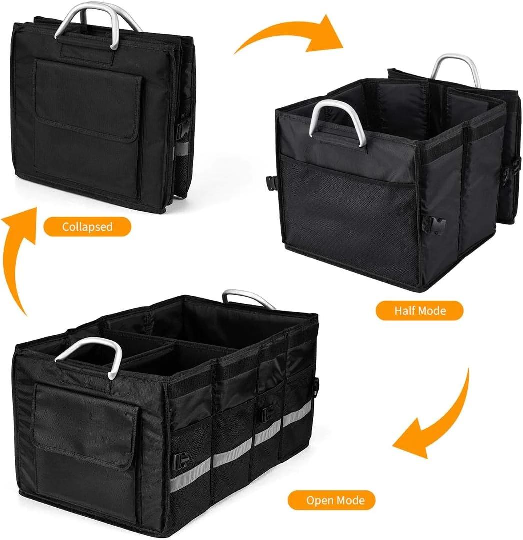 Foldable Premium Car Trunk Boot Organizer - Image 2