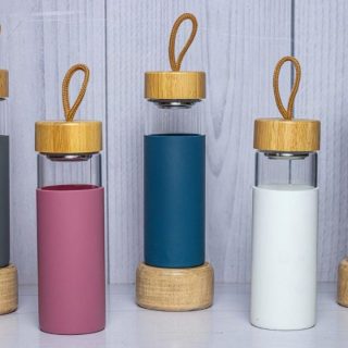 500 mls Brandable Glass Water Bottle