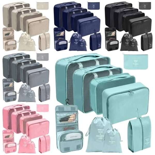 9pcs Luggage Travel Organizers For Suitcase - Image 2