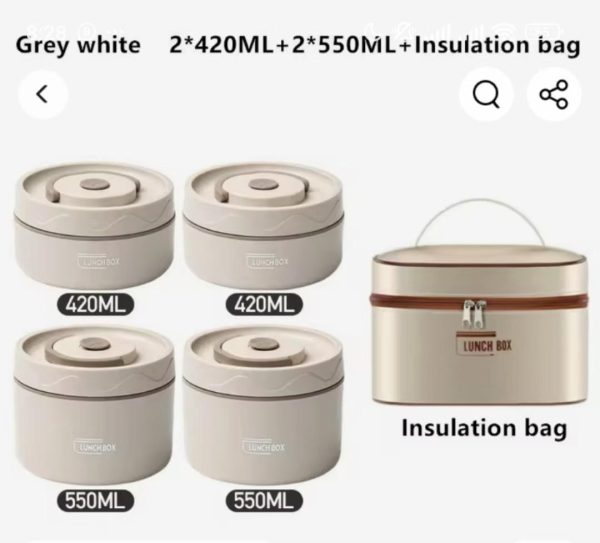 5 In 1 Lunch insulated set Combo - Image 3