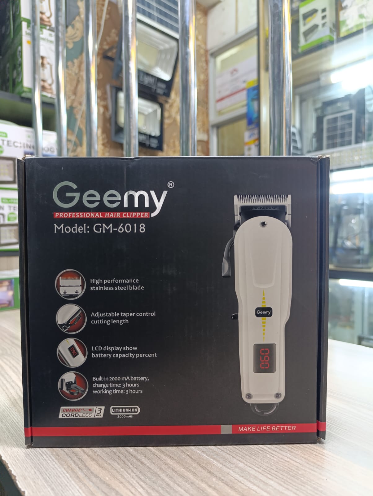 Geemy Professional Cordless Hair Clipper