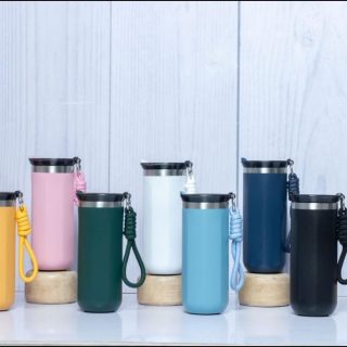 Diamond Skin Feel Thermal Tumbler