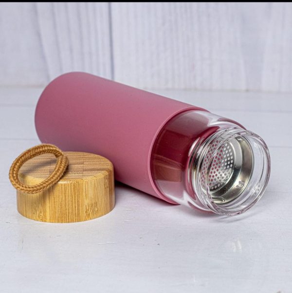 500 mls Brandable Glass Water Bottle - Image 3