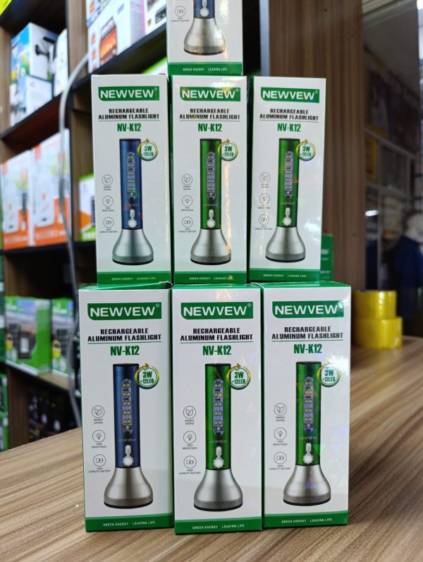 Newvew Rechargeable Aluminum Flashlight
