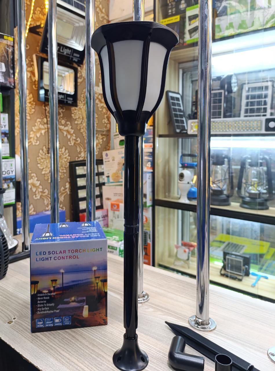 Led Solar Torch Light.