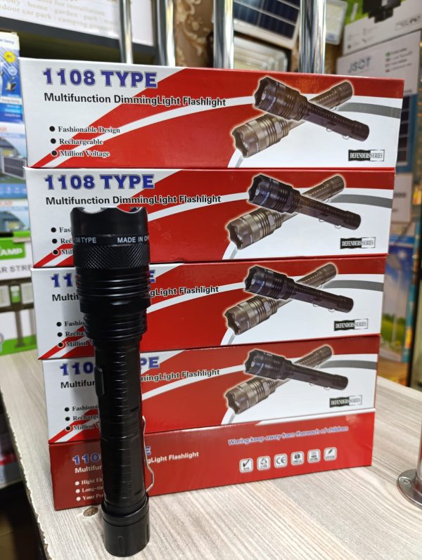 1108 Multifunction Shock Flashlight