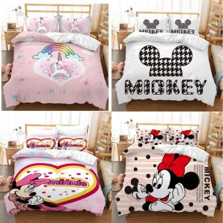3 in 1 Cartoon Themed kids Duvet COVER Set