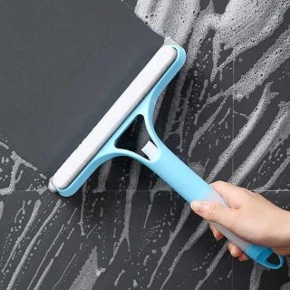 Double Sided Wiper Spray Window Squeegee Cleaner