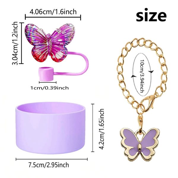 3 Piece Vacuum Cup Accessories Set Spill Proof Stopper - Image 2