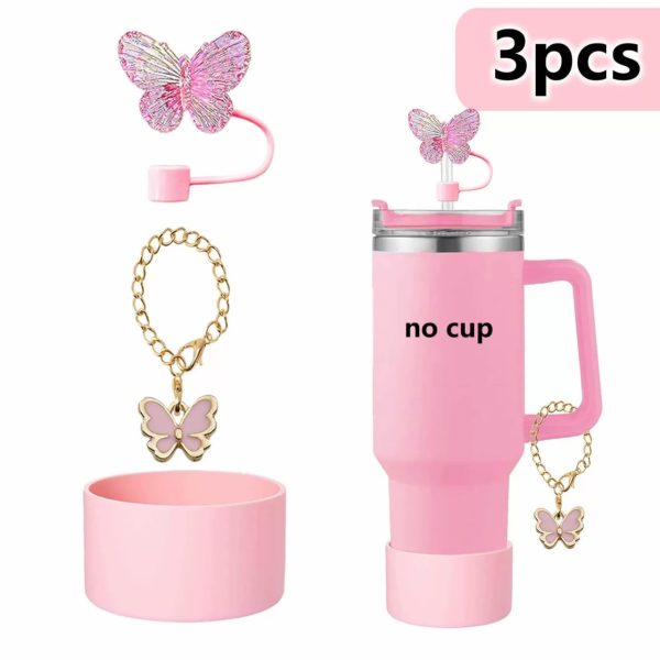 3 Piece Vacuum Cup Accessories Set Spill Proof Stopper - Image 3