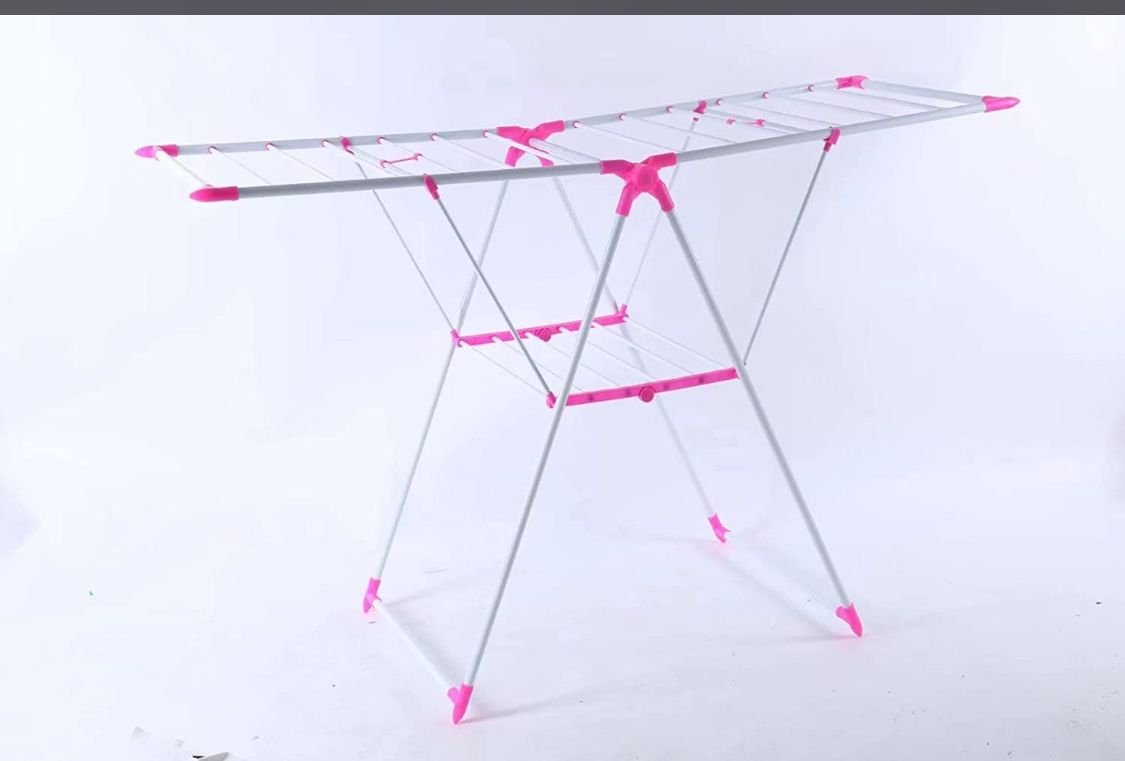 Foldable/portable Clothes Drying and Hanging Rack - Image 2