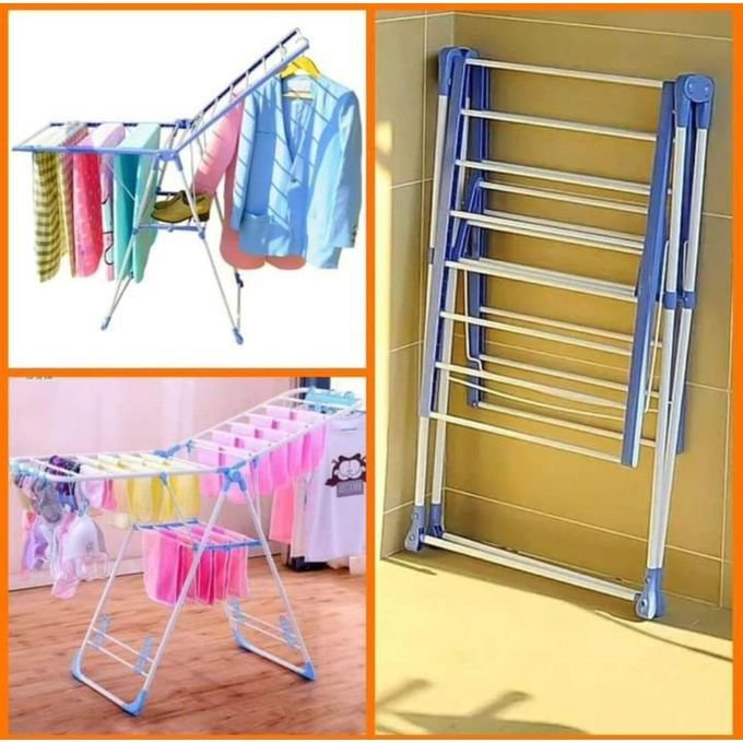 Foldable/portable Clothes Drying and Hanging Rack