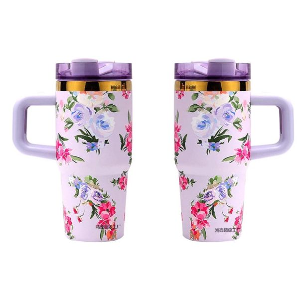 MINI FLORAL VACUUM FLASK - Image 10