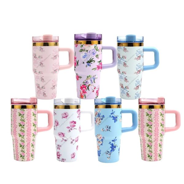 MINI FLORAL VACUUM FLASK - Image 7