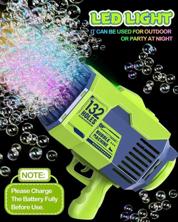 132 Holes Bazooka Bubble Gun - Image 5