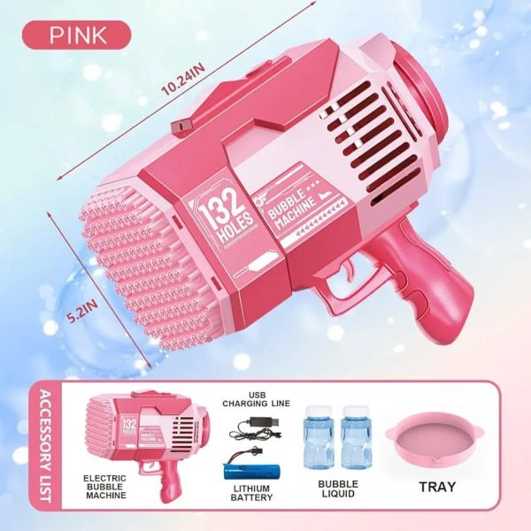 132 Holes Bazooka Bubble Gun - Image 4