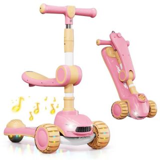 Fodable Scooter with a seat