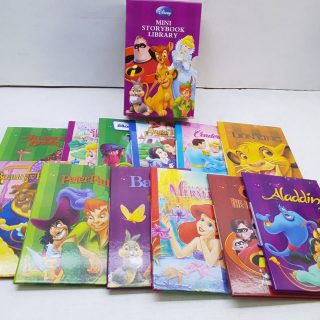 12 Pcs Disney Mini storybooks