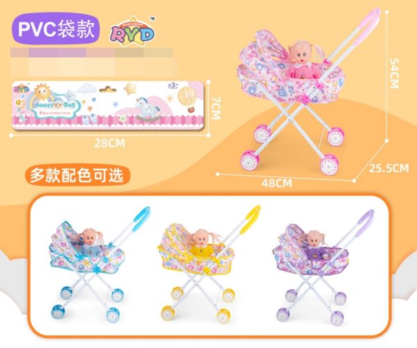 Doll & Stroller Set - Image 2