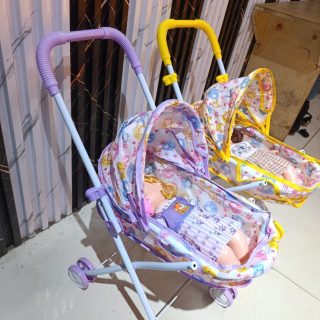 Doll & Stroller Set