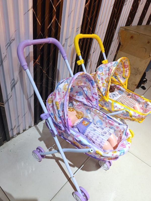 Doll & Stroller Set